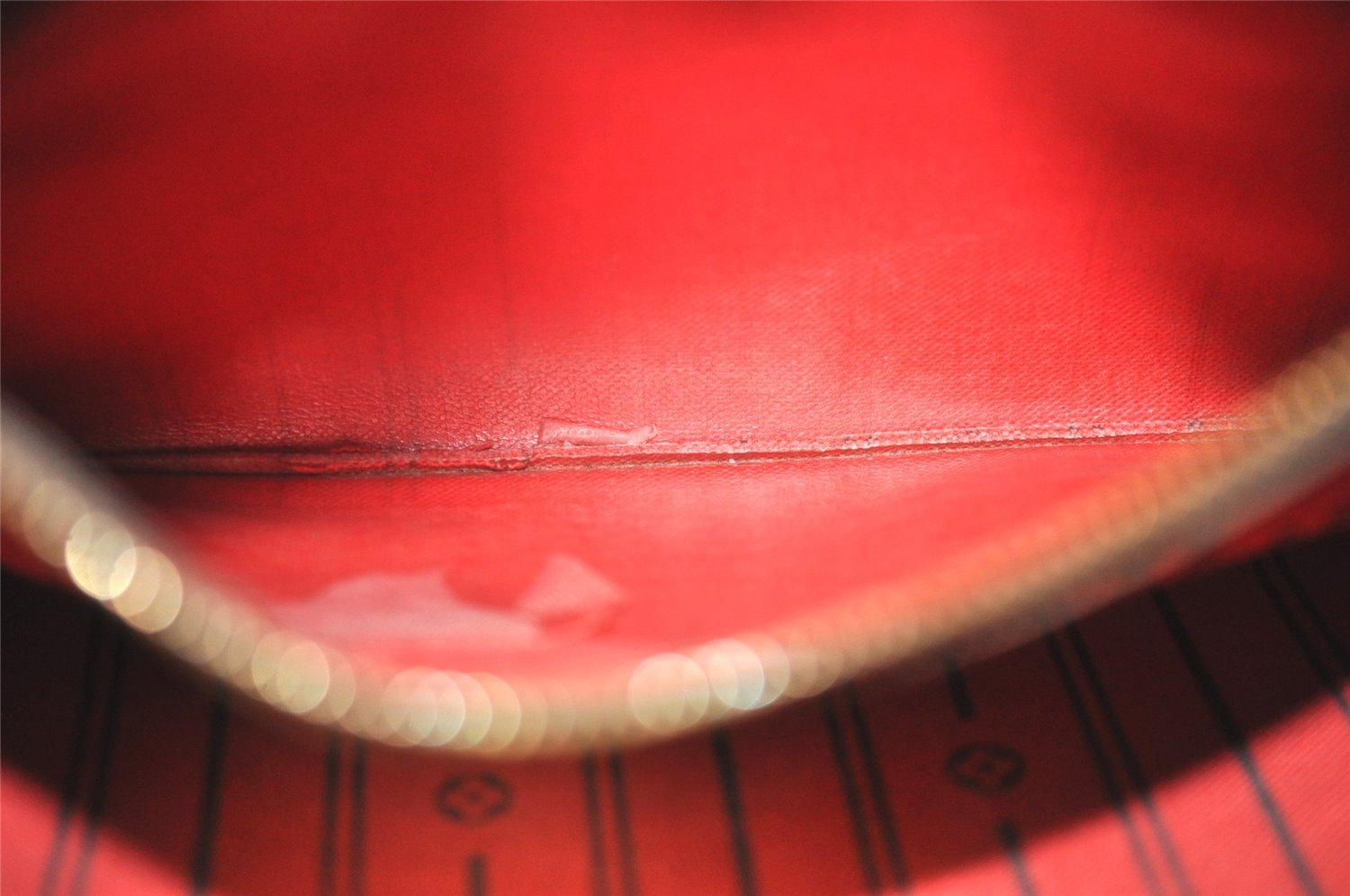 Authentic Louis Vuitton Damier Neverfull PM Shoulder Tote Bag N51109 LV 0869I