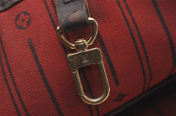 Authentic Louis Vuitton Damier Neverfull MM Shoulder Tote Bag N51105 LV 0953I