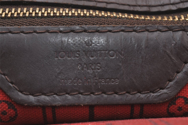 Authentic Louis Vuitton Damier Neverfull MM Shoulder Tote Bag N51105 LV 0953I