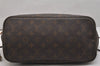 Authentic Louis Vuitton Monogram Neverfull MM Shoulder Tote Bag M40156 LV 1009K
