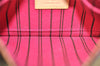 Authentic Louis Vuitton Monogram Neverfull MM Pouch Purse Clutch Bag Pink 1058I