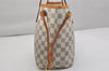 Authentic Louis Vuitton Damier Azur Neverfull PM Tote Bag N51110 LV 1114K