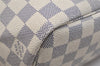 Authentic Louis Vuitton Damier Azur Neverfull PM Tote Bag N51110 LV 1114K