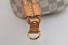 Authentic Louis Vuitton Damier Azur Neverfull PM Tote Bag N51110 LV 1114K