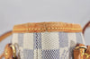 Authentic Louis Vuitton Damier Azur Neverfull PM Tote Bag N51110 LV 1114K