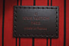 Authentic Louis Vuitton Damier Neverfull Pouch Purse Clutch Bag LV 1598I