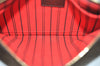 Authentic Louis Vuitton Damier Neverfull Pouch Purse Clutch Bag LV 1598I