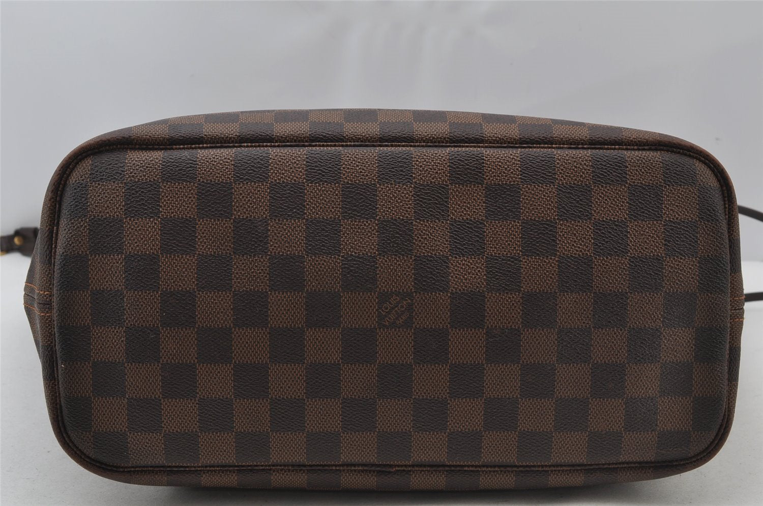 Authentic Louis Vuitton Damier Neverfull MM Shoulder Tote Bag N51105 LV 2069J