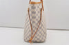 Authentic Louis Vuitton Damier Azur Neverfull MM Tote Bag N51107 LV 2073J