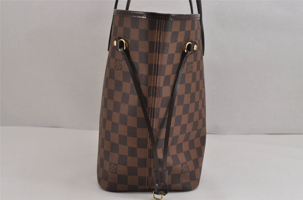 Authentic Louis Vuitton Damier Neverfull MM Shoulder Tote Bag N41358 LV 2086J