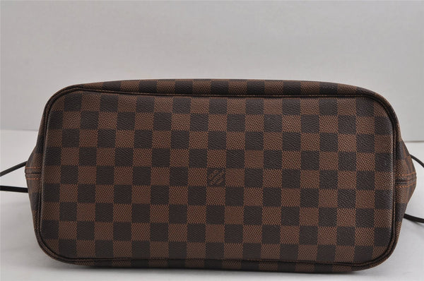 Authentic Louis Vuitton Damier Neverfull MM Shoulder Tote Bag N41358 LV 2086J