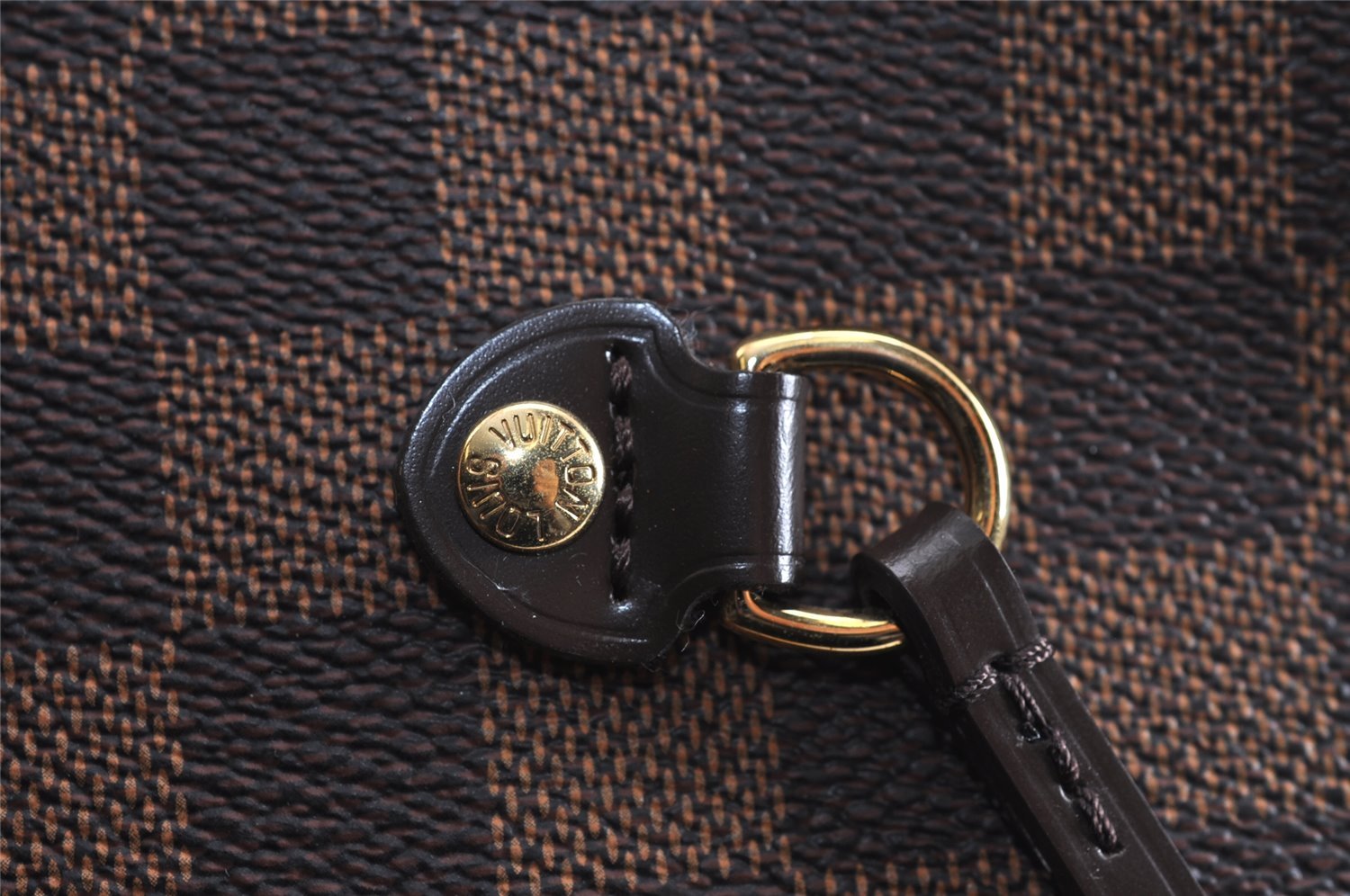 Authentic Louis Vuitton Damier Neverfull MM Shoulder Tote Bag N41358 LV 2086J