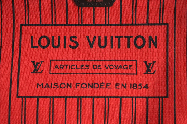 Authentic Louis Vuitton Damier Neverfull MM Shoulder Tote Bag N41358 LV 2086J