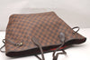 Authentic Louis Vuitton Damier Neverfull MM Shoulder Tote Bag N51105 LV 2092J