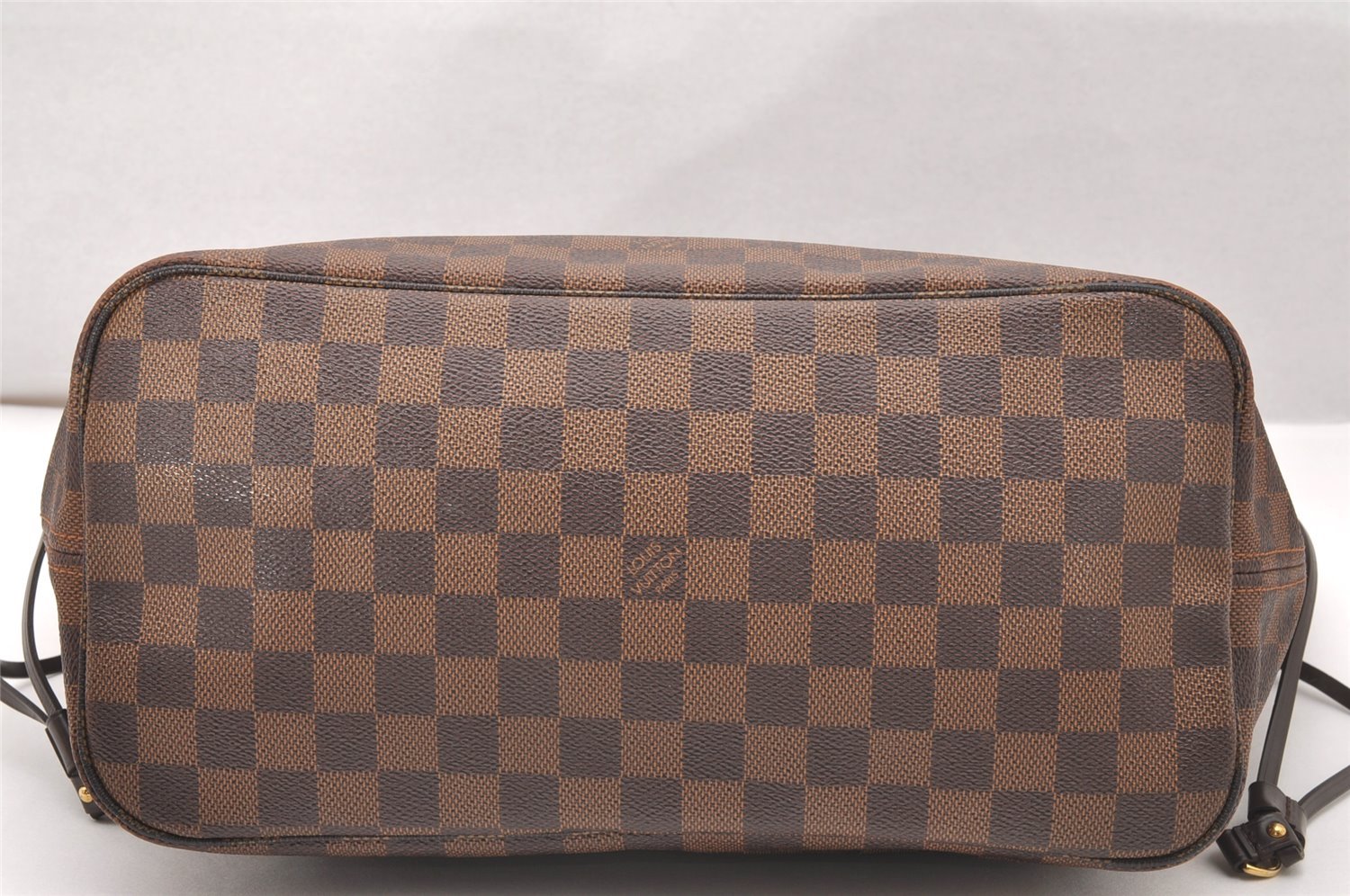 Authentic Louis Vuitton Damier Neverfull MM Shoulder Tote Bag N51105 LV 2092J