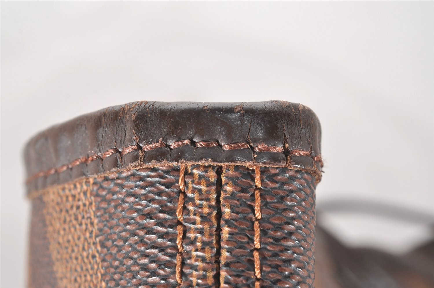 Authentic Louis Vuitton Damier Neverfull MM Shoulder Tote Bag N51105 LV 2092J