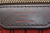 Authentic Louis Vuitton Damier Neverfull MM Shoulder Tote Bag N51105 LV 2092J