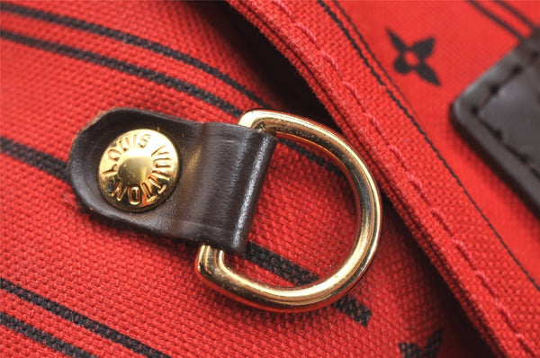 Authentic Louis Vuitton Damier Neverfull MM Shoulder Tote Bag N51105 LV 2092J