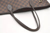 Authentic Louis Vuitton Damier Neverfull MM Shoulder Tote Bag N51105 LV 2116J
