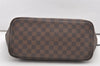 Authentic Louis Vuitton Damier Neverfull MM Shoulder Tote Bag N51105 LV 2116J