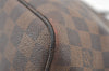 Authentic Louis Vuitton Damier Neverfull MM Shoulder Tote Bag N51105 LV 2116J