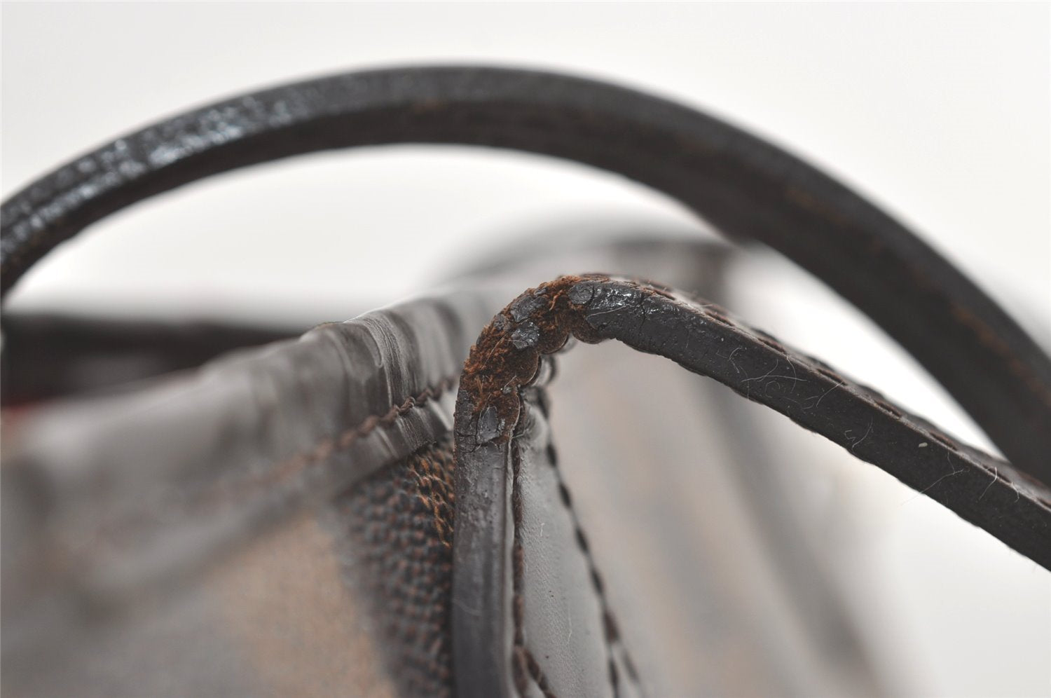 Authentic Louis Vuitton Damier Neverfull MM Shoulder Tote Bag N51105 LV 2116J