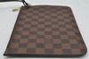 Authentic Louis Vuitton Damier Neverfull Pouch Purse Clutch Bag LV 2245J