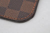 Authentic Louis Vuitton Damier Neverfull Pouch Purse Clutch Bag LV 2245J