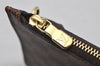 Authentic Louis Vuitton Damier Neverfull Pouch Purse Clutch Bag LV 2245J