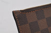 Authentic Louis Vuitton Damier Neverfull Pouch Purse Clutch Bag LV 2245J