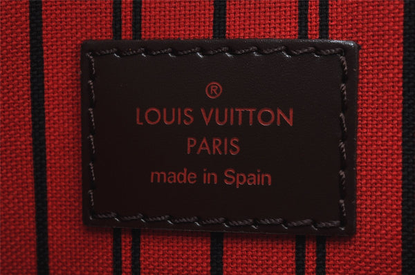 Authentic Louis Vuitton Damier Neverfull Pouch Purse Clutch Bag LV 2245J