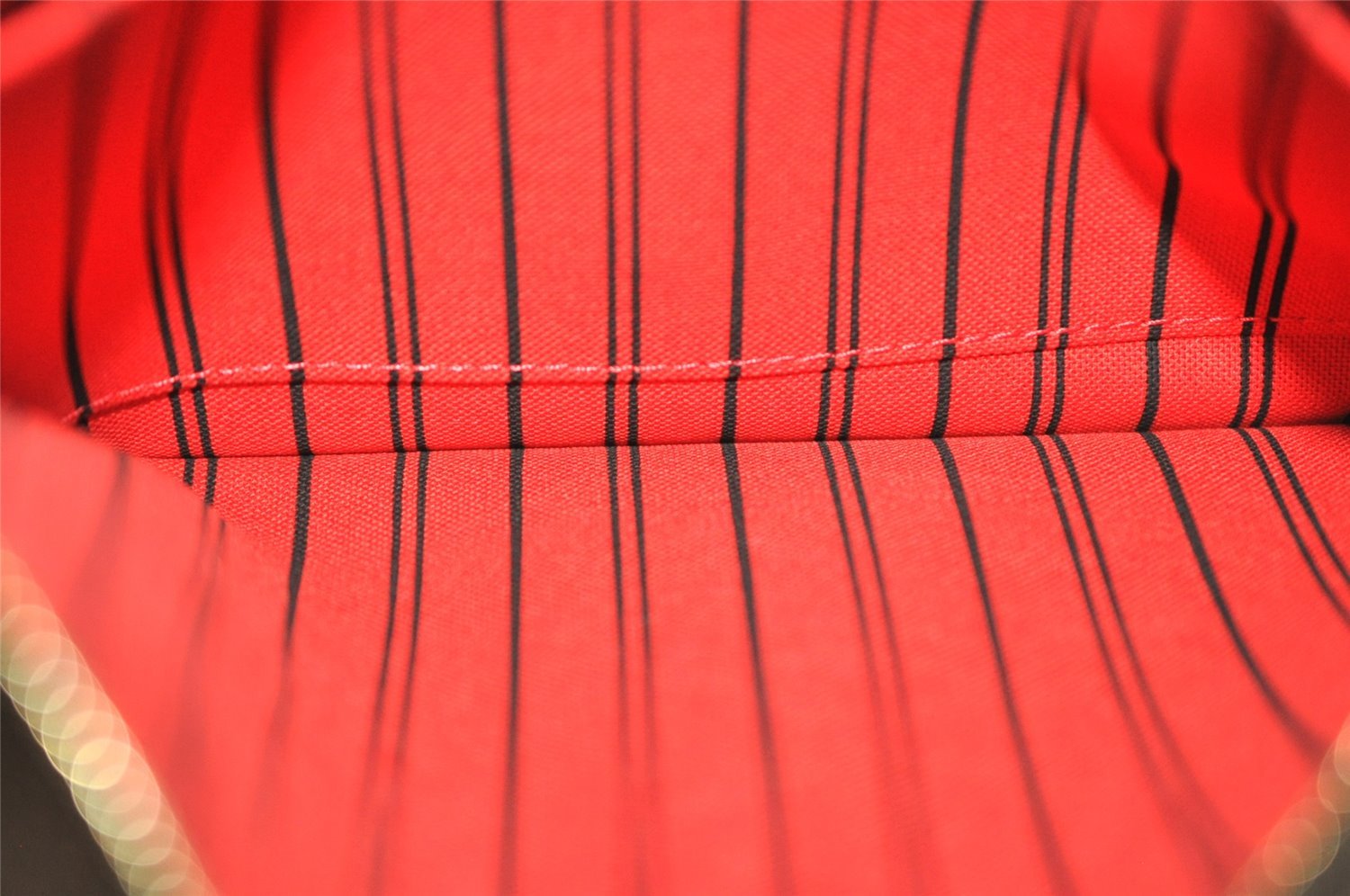 Authentic Louis Vuitton Damier Neverfull Pouch Purse Clutch Bag LV 2245J