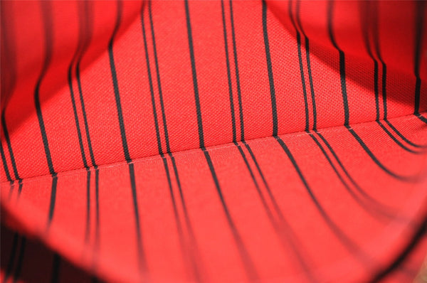 Authentic Louis Vuitton Damier Neverfull Pouch Purse Clutch Bag LV 2245J