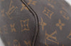 Authentic Louis Vuitton Monogram Neverfull PM Shoulder Tote Bag M40155 LV 2641J
