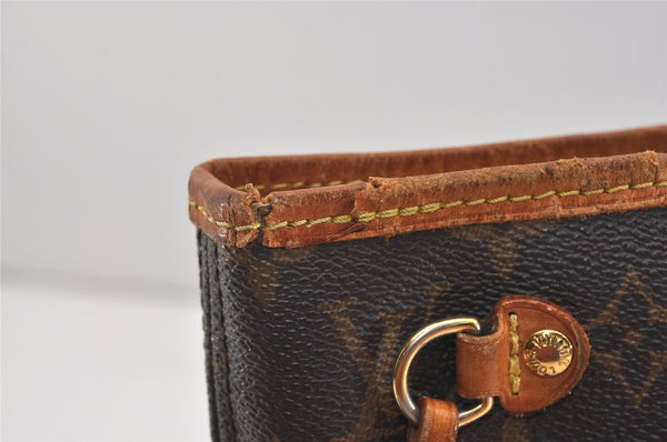Authentic Louis Vuitton Monogram Neverfull PM Shoulder Tote Bag M40155 LV 2641J