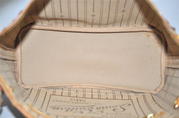 Authentic Louis Vuitton Monogram Neverfull PM Shoulder Tote Bag M40155 LV 2641J