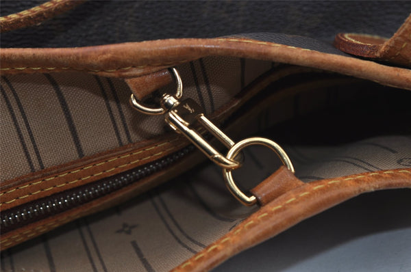 Authentic Louis Vuitton Monogram Neverfull PM Shoulder Tote Bag M40155 LV 2658I