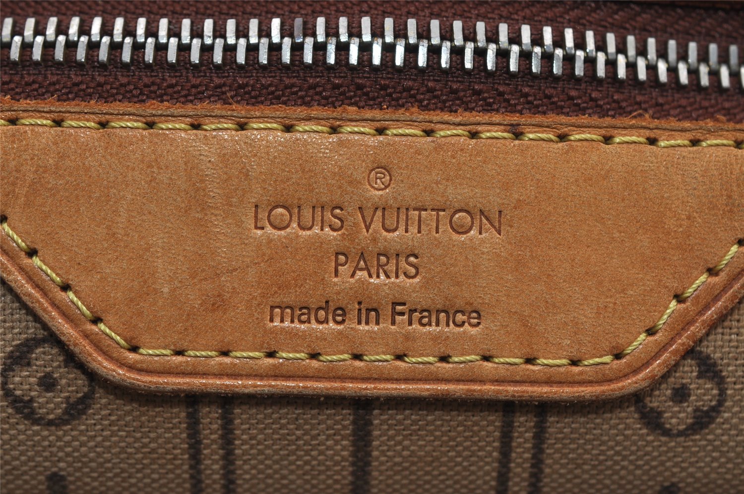 Authentic Louis Vuitton Monogram Neverfull PM Shoulder Tote Bag M40155 LV 2658I