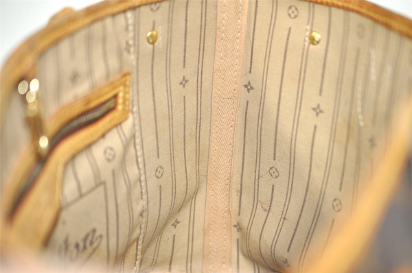 Authentic Louis Vuitton Monogram Neverfull PM Shoulder Tote Bag M40155 LV 2658I