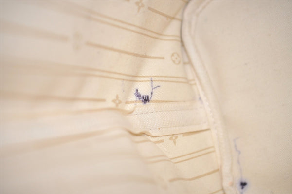 Authentic Louis Vuitton Damier Azur Neverfull MM Tote Bag N51107 LV 2682I