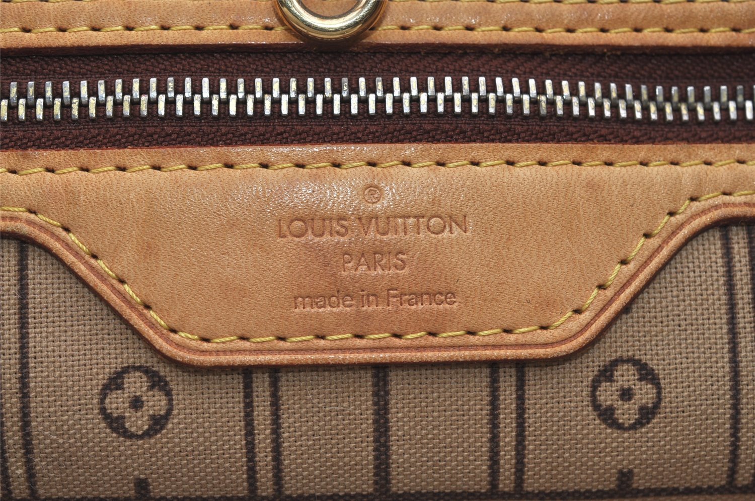 Authentic Louis Vuitton Monogram Neverfull GM Shoulder Tote Bag M40157 LV 2714I