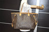 Authentic Louis Vuitton Monogram Neverfull GM Shoulder Tote Bag M40157 LV 2714I