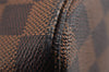 Authentic Louis Vuitton Damier Neverfull MM Shoulder Tote Bag N51105 LV 2875J