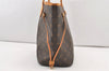 Authentic Louis Vuitton Monogram Neverfull MM Shoulder Tote Bag M40156 LV 2910J