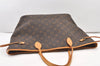 Authentic Louis Vuitton Monogram Neverfull MM Shoulder Tote Bag M40156 LV 2910J