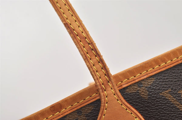Authentic Louis Vuitton Monogram Neverfull MM Shoulder Tote Bag M40156 LV 2910J