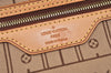 Authentic Louis Vuitton Monogram Neverfull MM Shoulder Tote Bag M40156 LV 2910J
