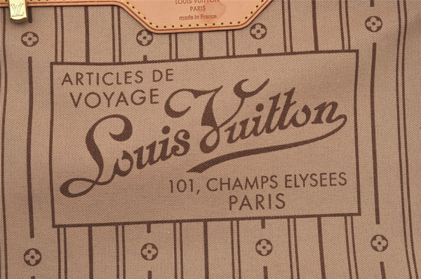 Authentic Louis Vuitton Monogram Neverfull MM Shoulder Tote Bag M40156 LV 2910J