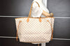 Authentic Louis Vuitton Damier Azur Neverfull GM N51108 Shoulder Tote Bag 3184I