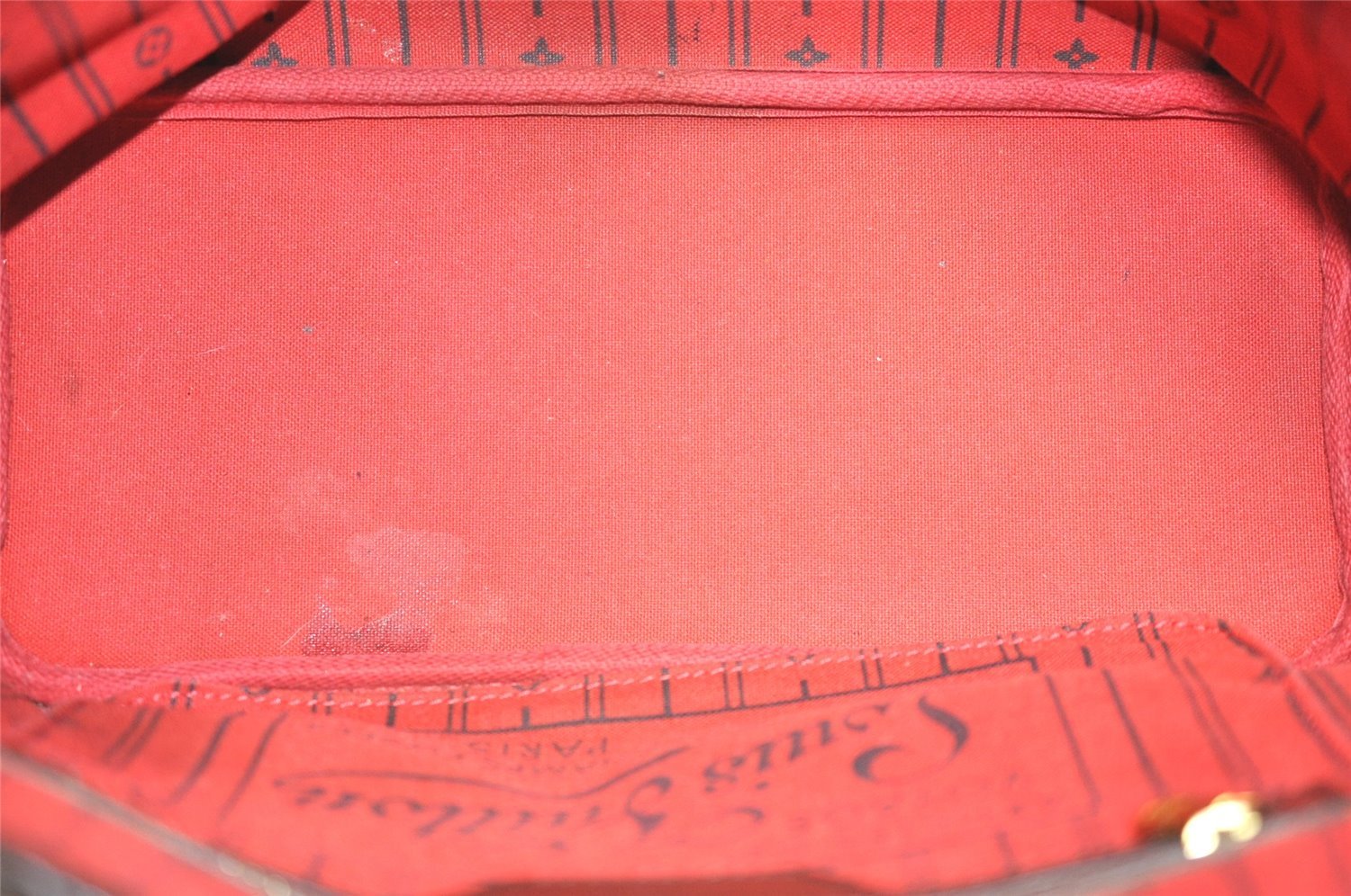 Authentic Louis Vuitton Damier Neverfull PM Shoulder Tote Bag N51109 LV 3337I